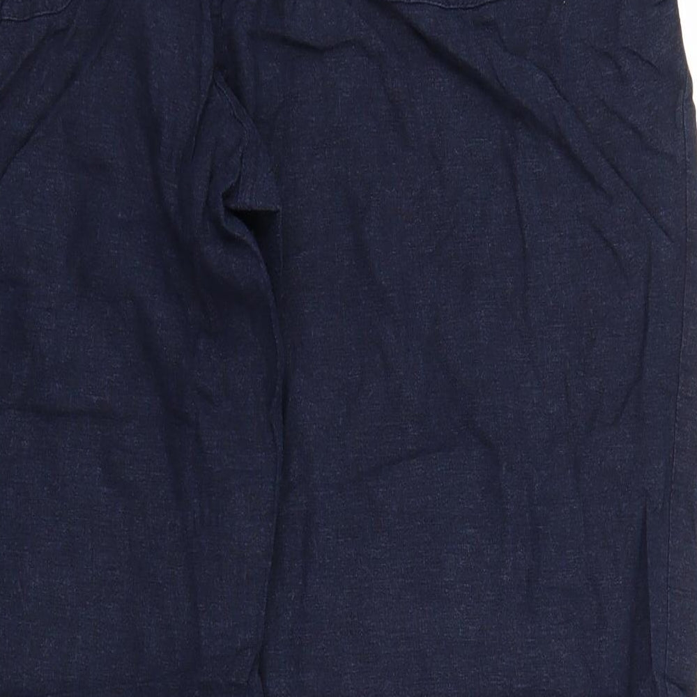 Debenhams Womens Blue   Trousers  Size 18 L27 in