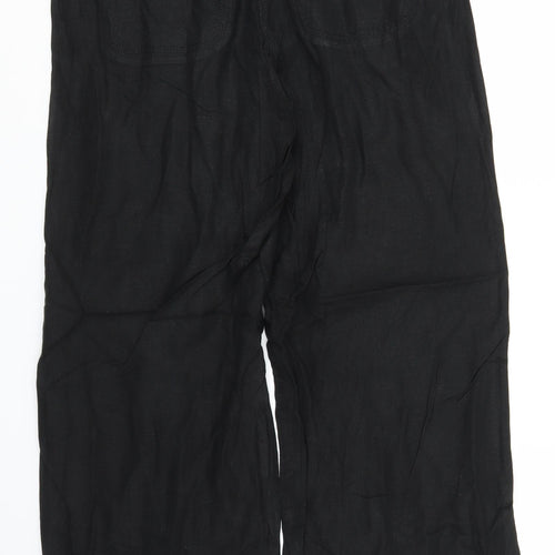 NEXT Womens Black   Trousers  Size 12 L28 in