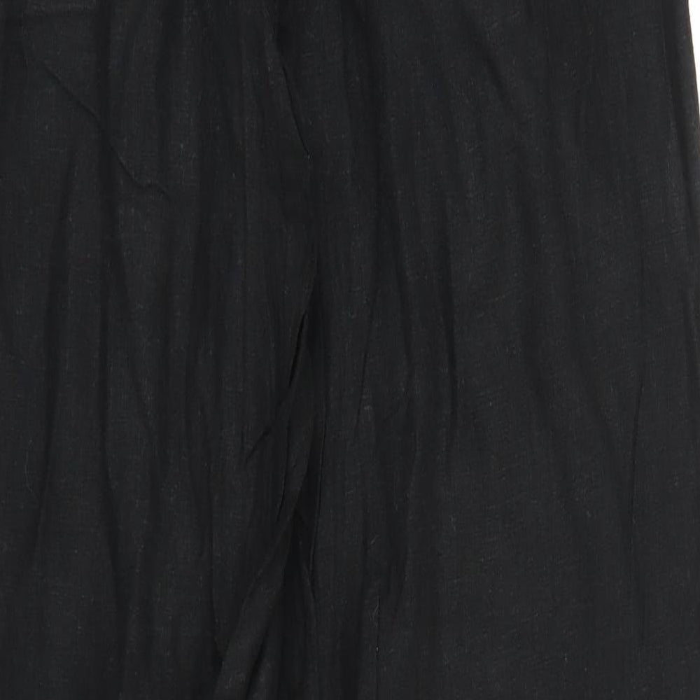 NEXT Womens Black   Trousers  Size 12 L28 in