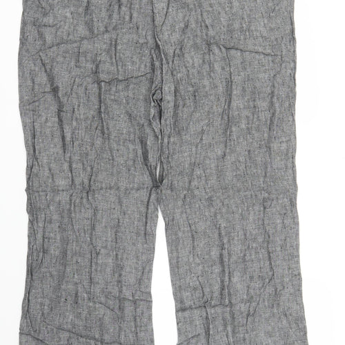 Saviour Womens Grey   Trousers  Size 38 in L27 in