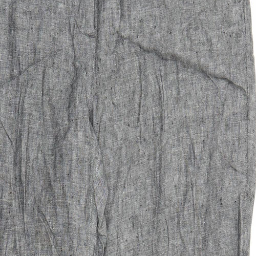 Saviour Womens Grey   Trousers  Size 38 in L27 in