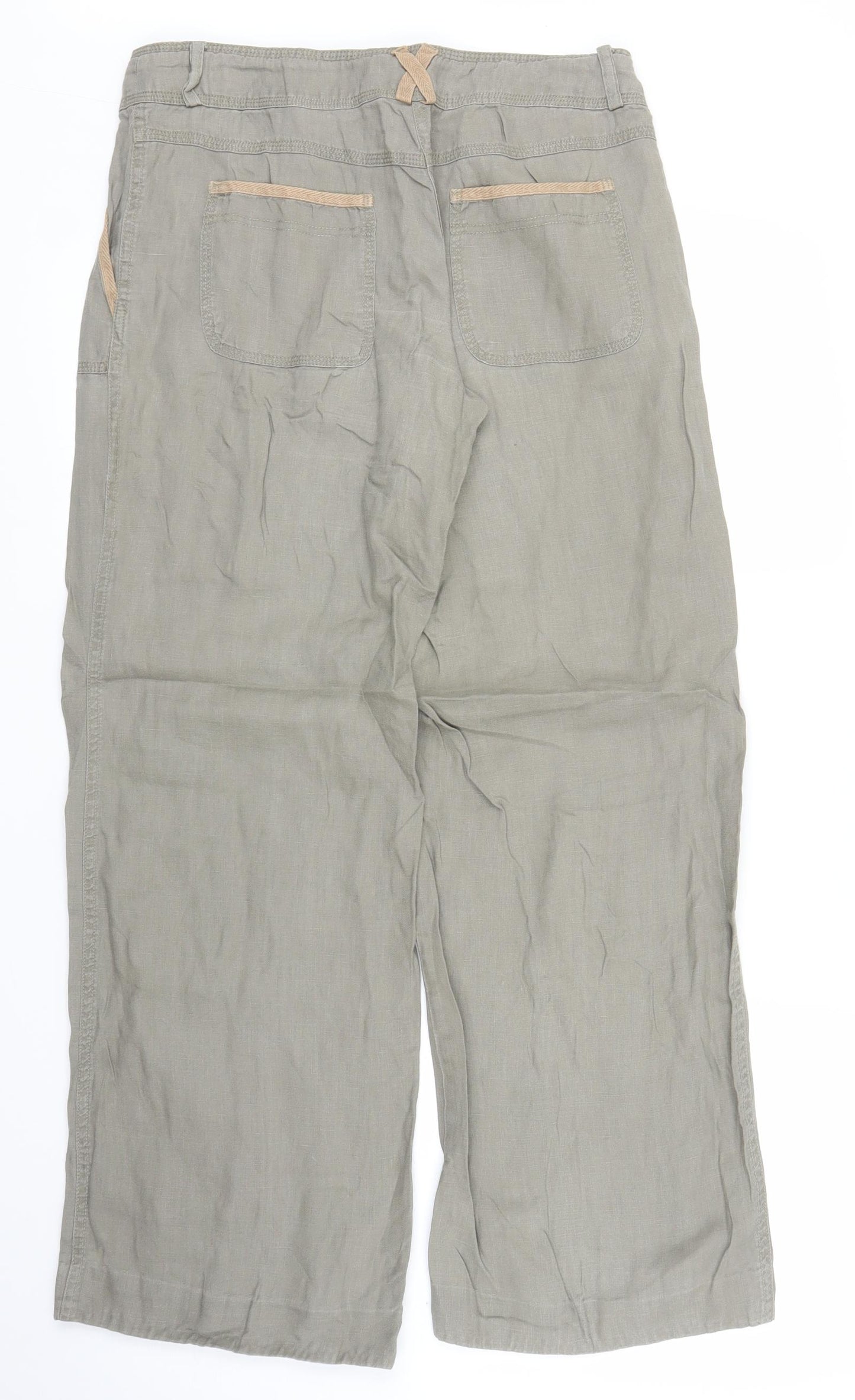 Primark Womens Green   Trousers  Size 8 L29 in