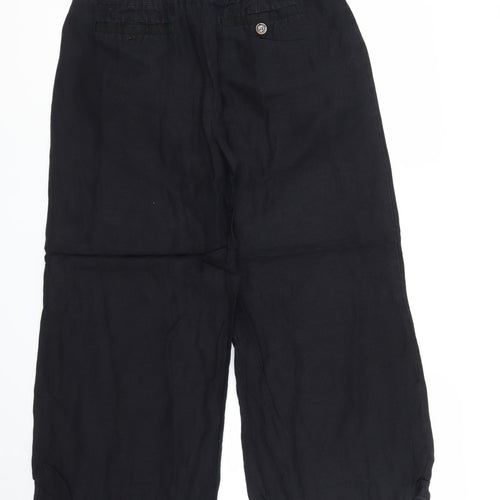Matalan Womens Blue   Capri Trousers Size 12 L24 in