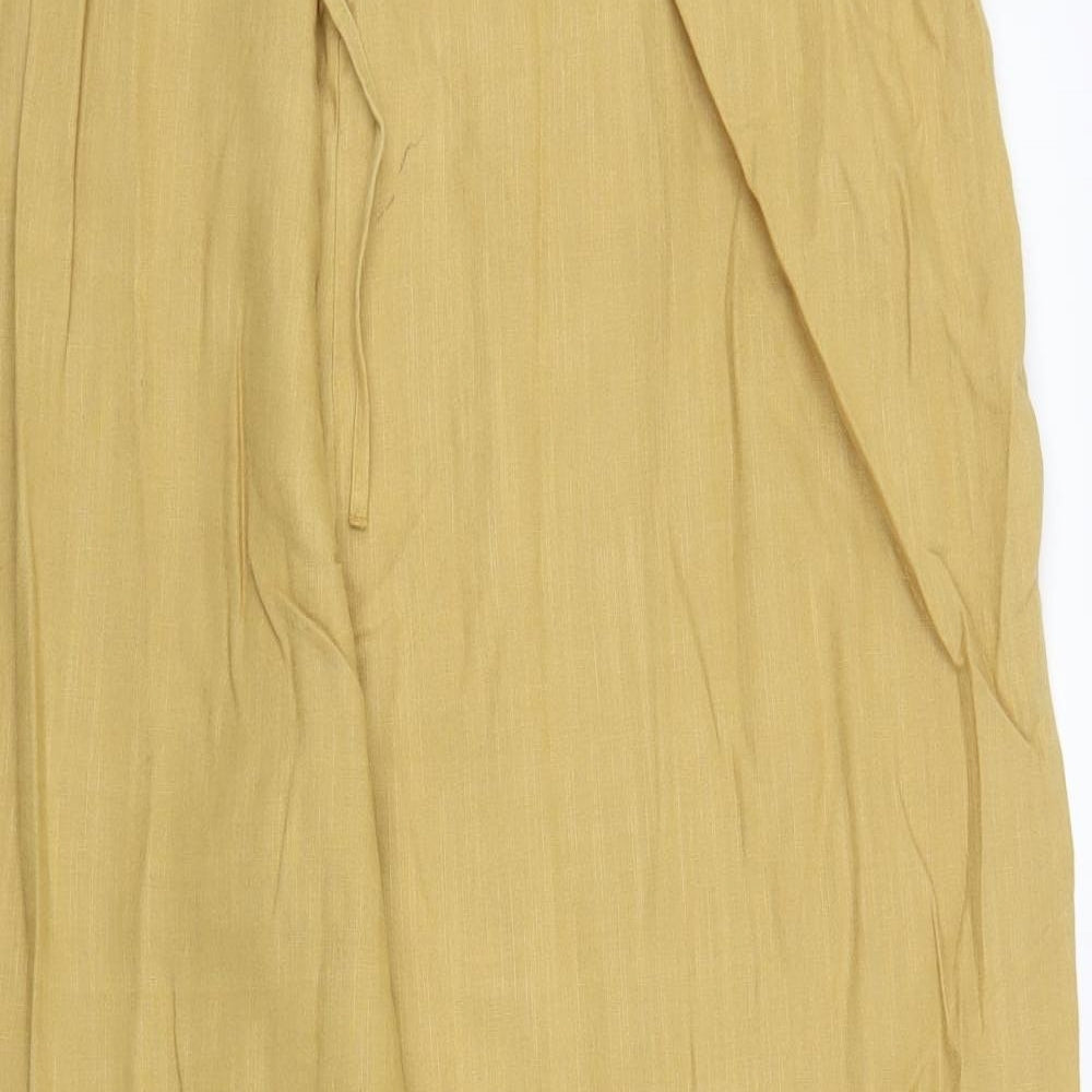 Penny Plain Womens Yellow   Trousers  Size 20 L28 in