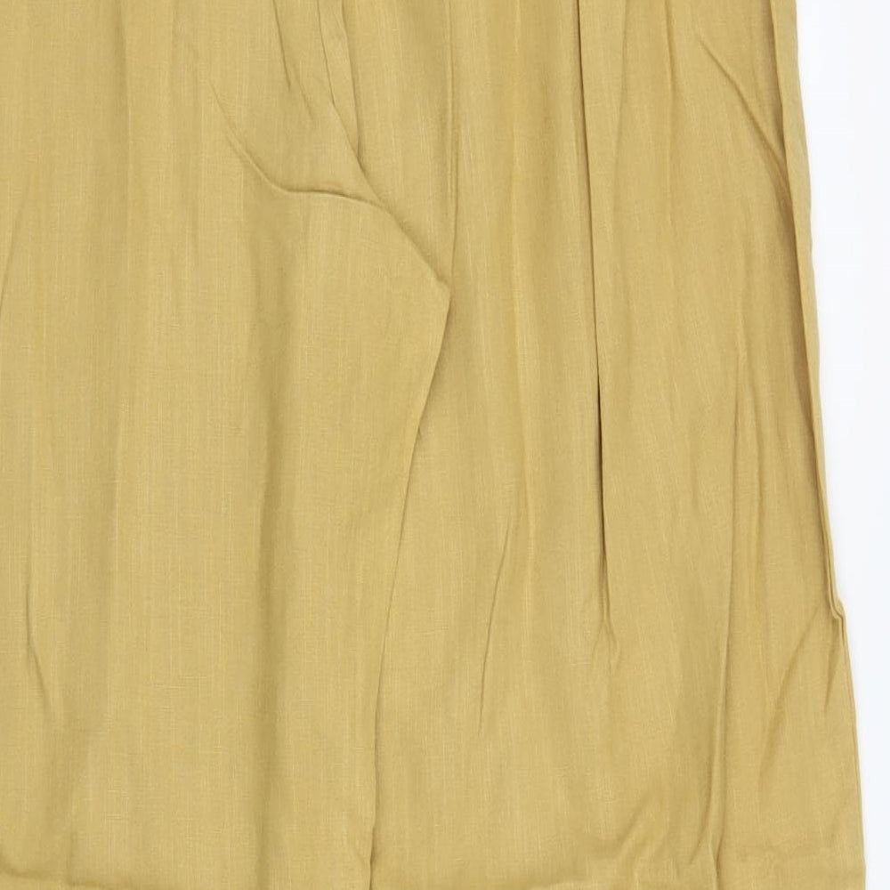 Penny Plain Womens Yellow   Trousers  Size 20 L28 in