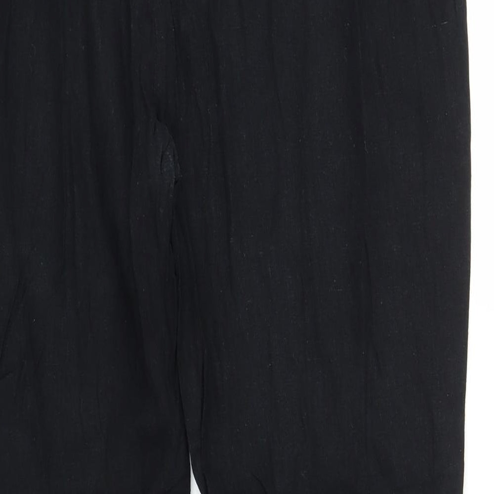 Primark Womens Black   Trousers  Size 18 L26 in