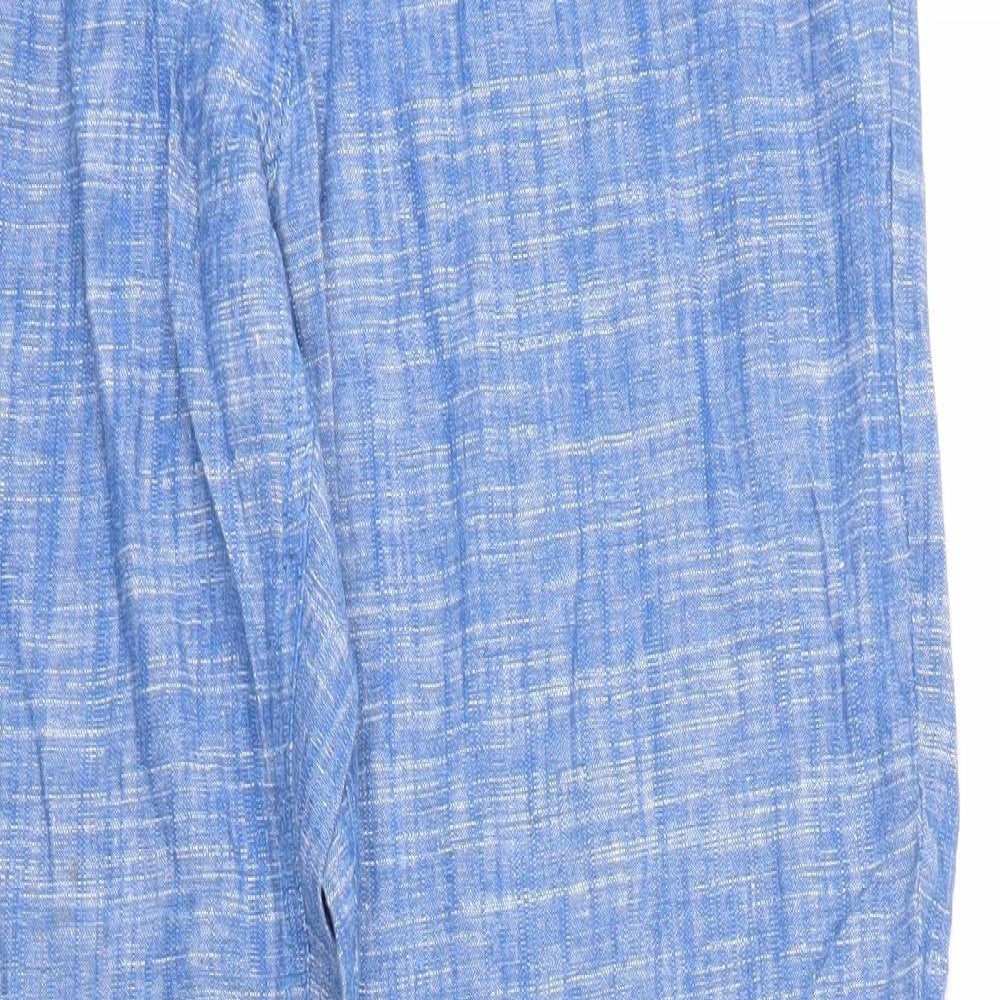 NEXT Womens Blue   Chino Trousers Size 16 L29 in