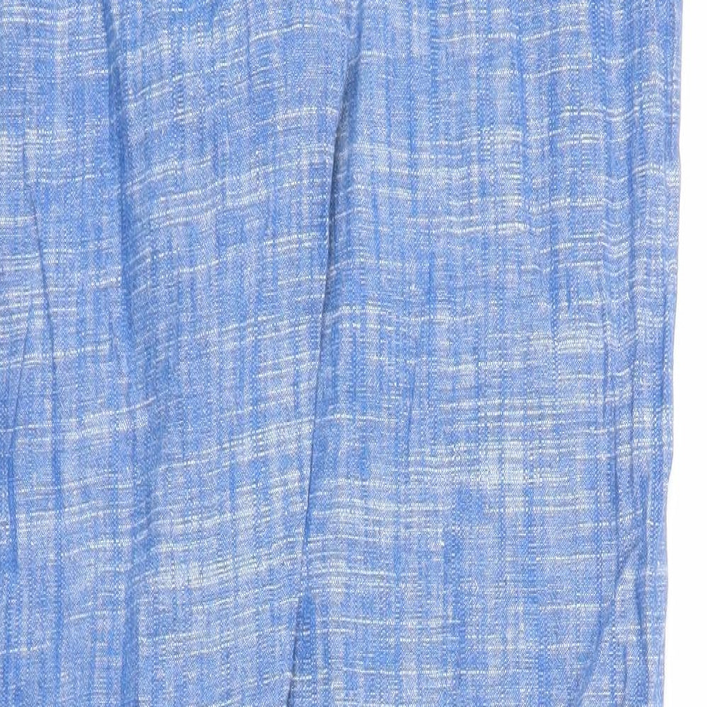 NEXT Womens Blue   Chino Trousers Size 16 L29 in