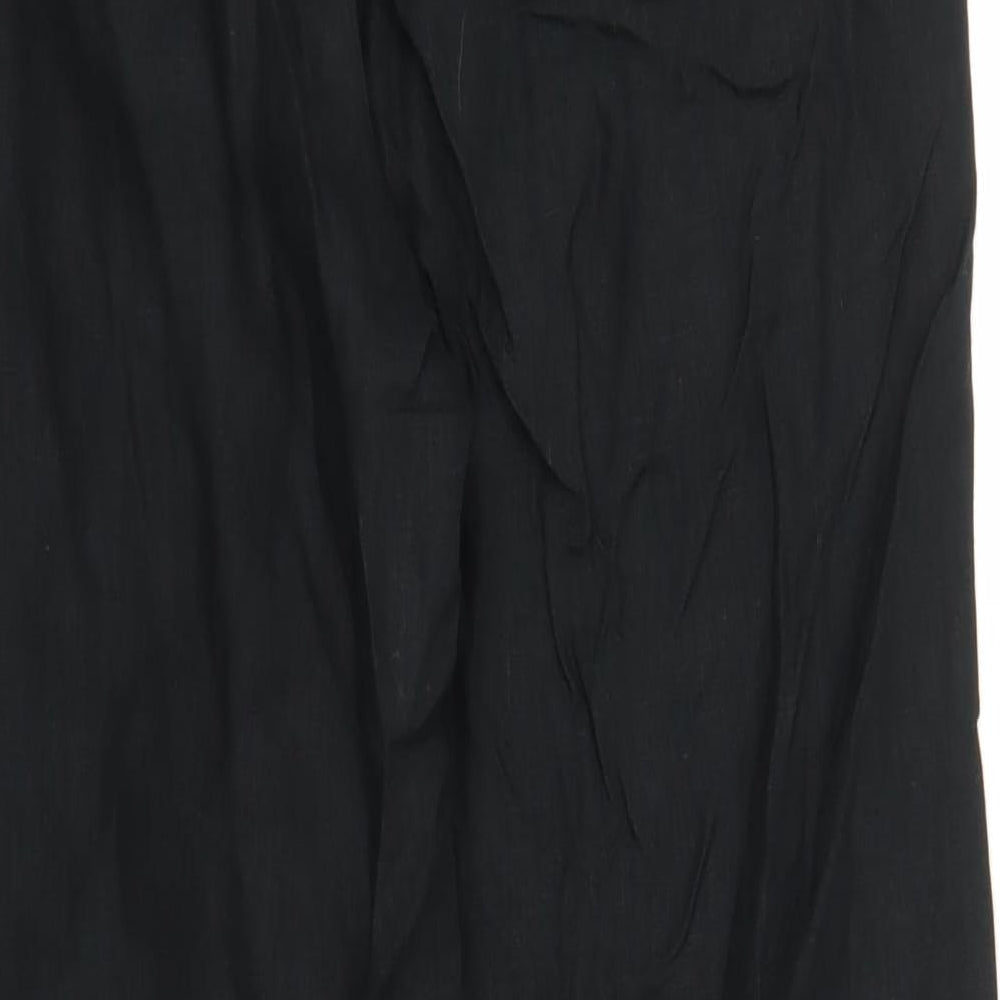TU Womens Black   Trousers  Size 14 L26 in
