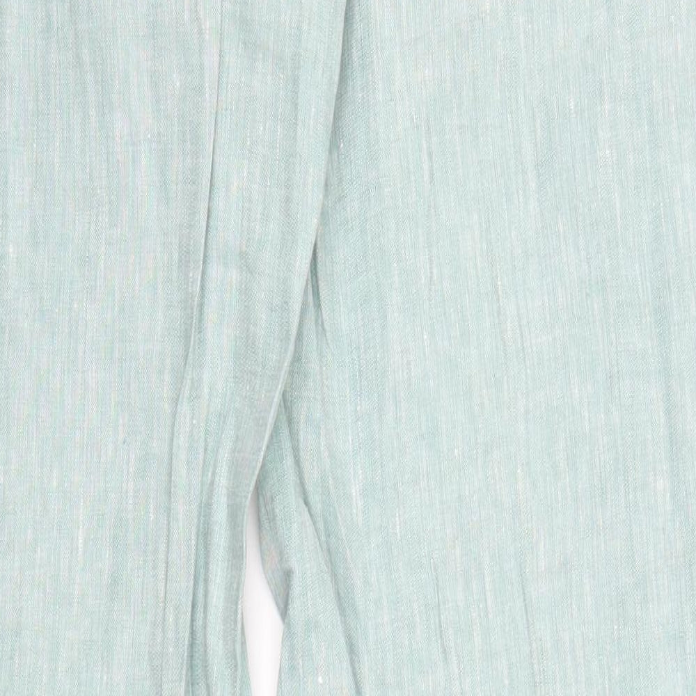 TU Womens Green   Trousers  Size 10 L32 in