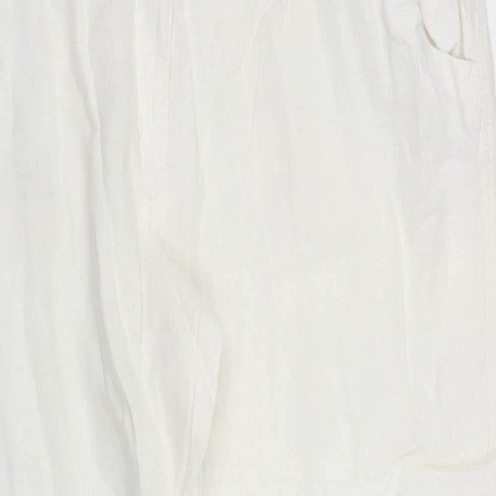 George Womens Ivory   Trousers  Size 22 L25 in