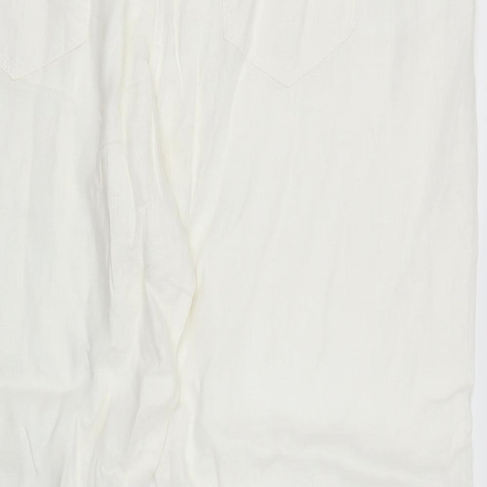 George Womens Ivory   Trousers  Size 22 L25 in