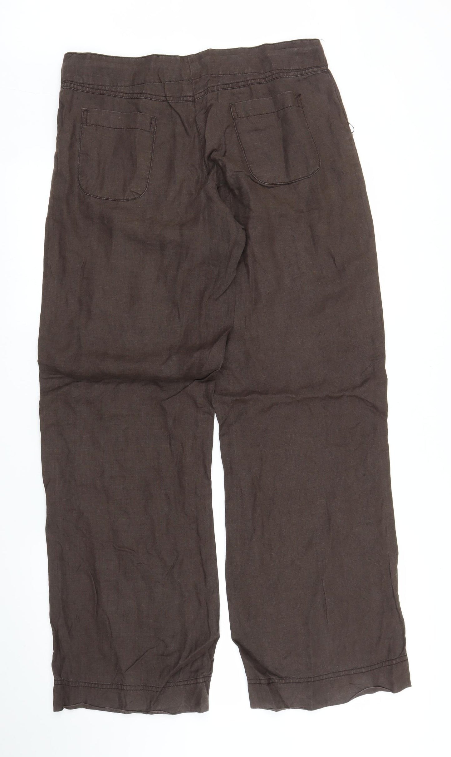 Primark Womens Brown   Trousers  Size 10 L30 in