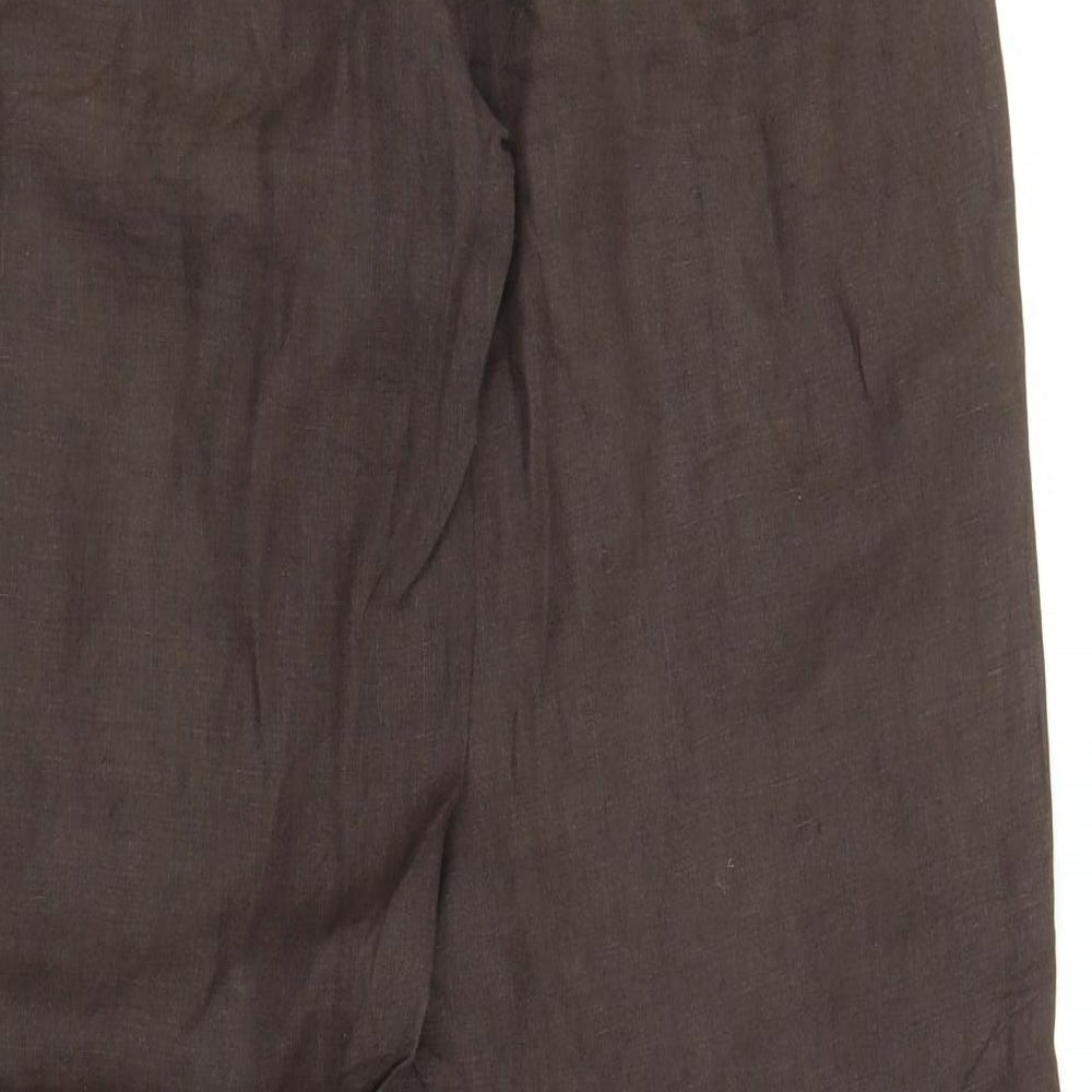 Primark Womens Brown   Trousers  Size 10 L30 in