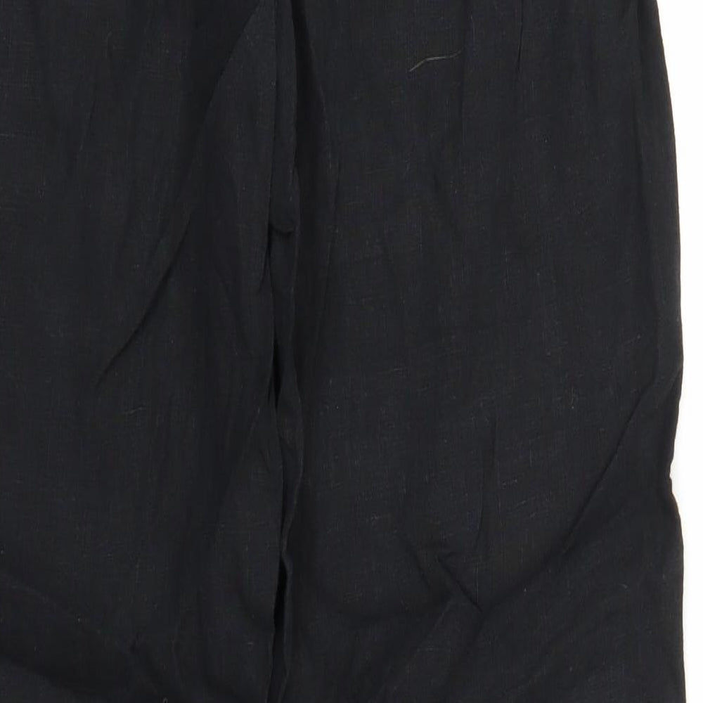 M&S Womens Black   Trousers  Size 12 L30 in