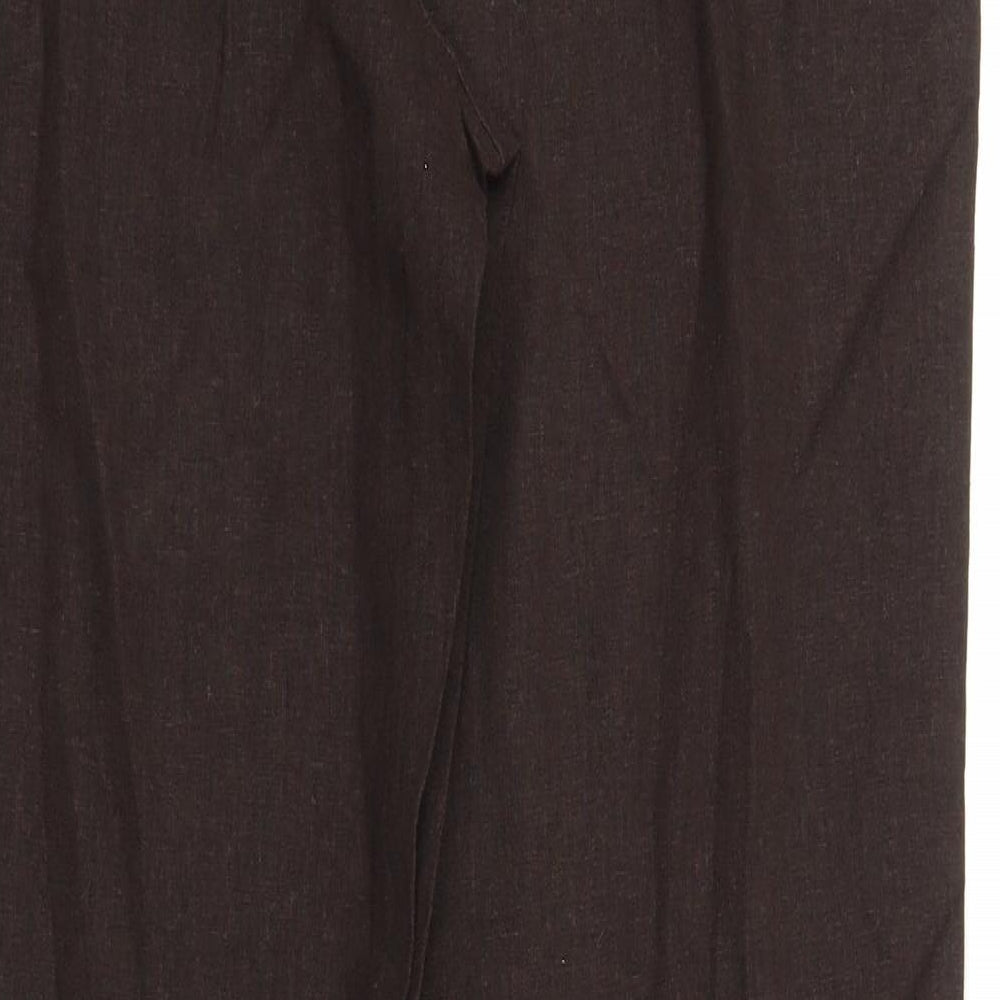 F&F Womens Brown   Trousers  Size 14 L30 in
