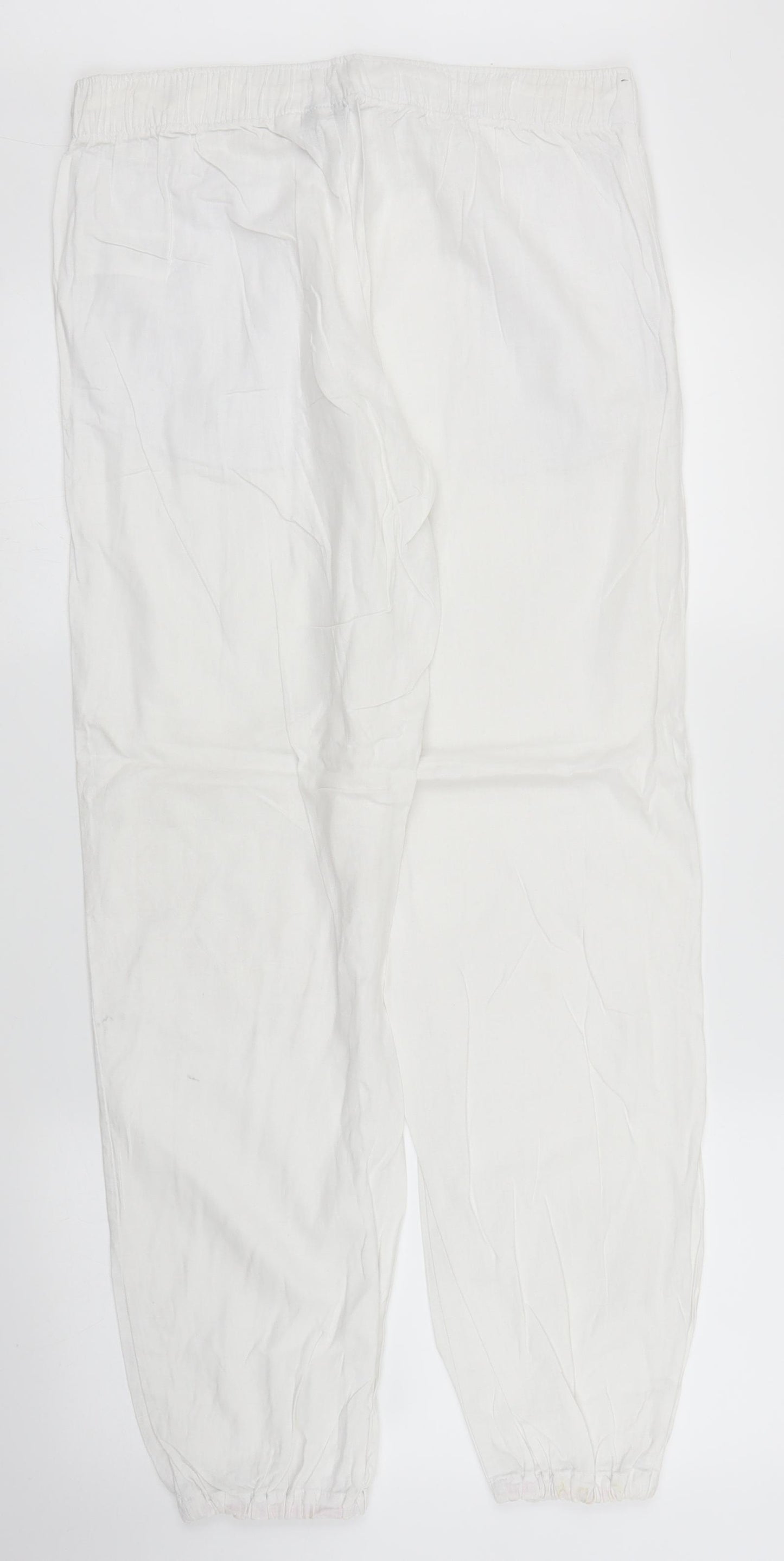 ESMARA Womens White   Bloomer Trousers Size 14 L30 in
