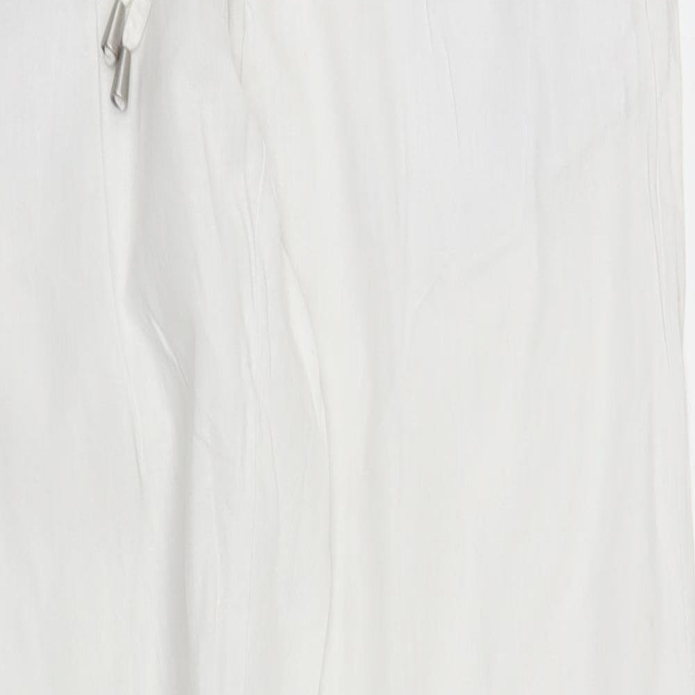 ESMARA Womens White   Bloomer Trousers Size 14 L30 in