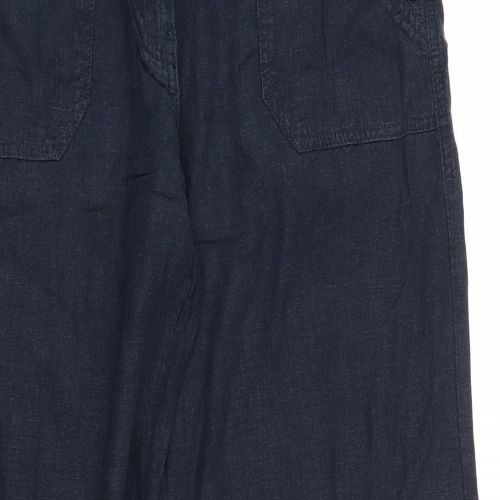 NEXT Womens Blue   Trousers  Size 12 L30 in