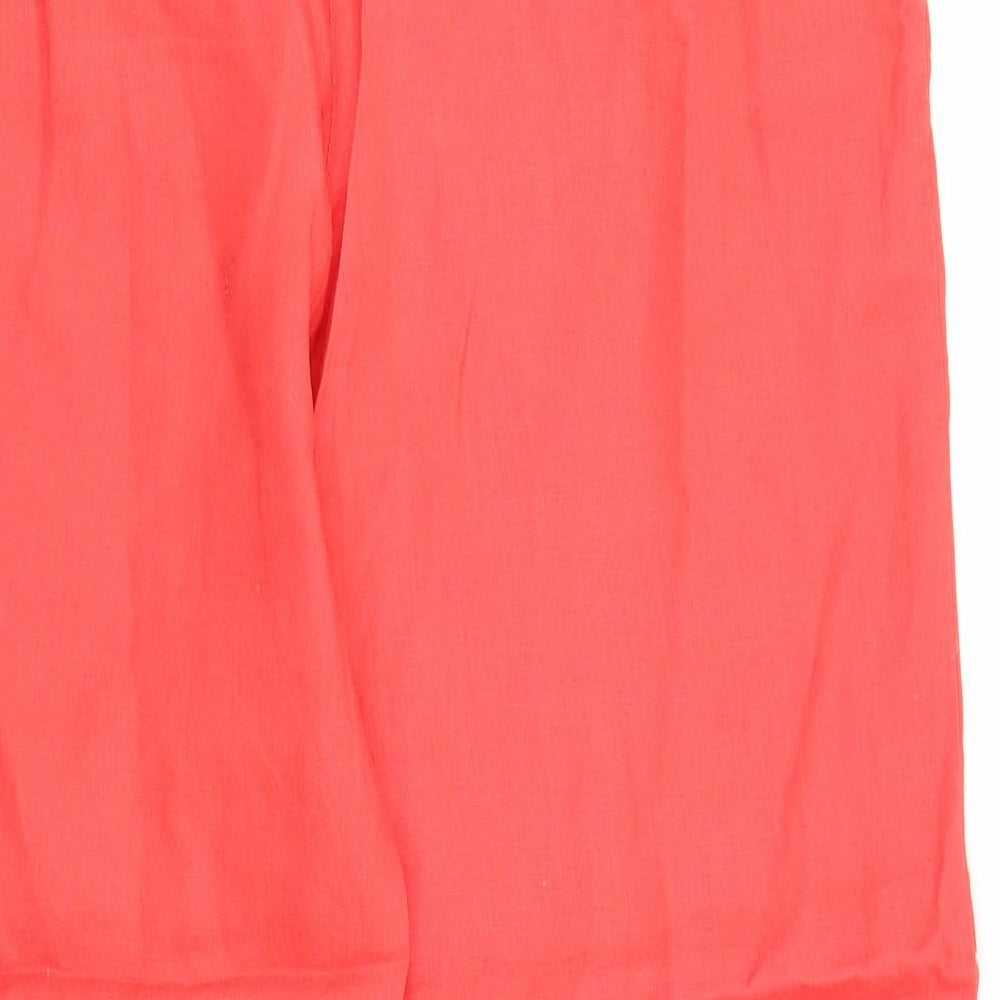 TU Womens Red   Trousers  Size 14 L26 in