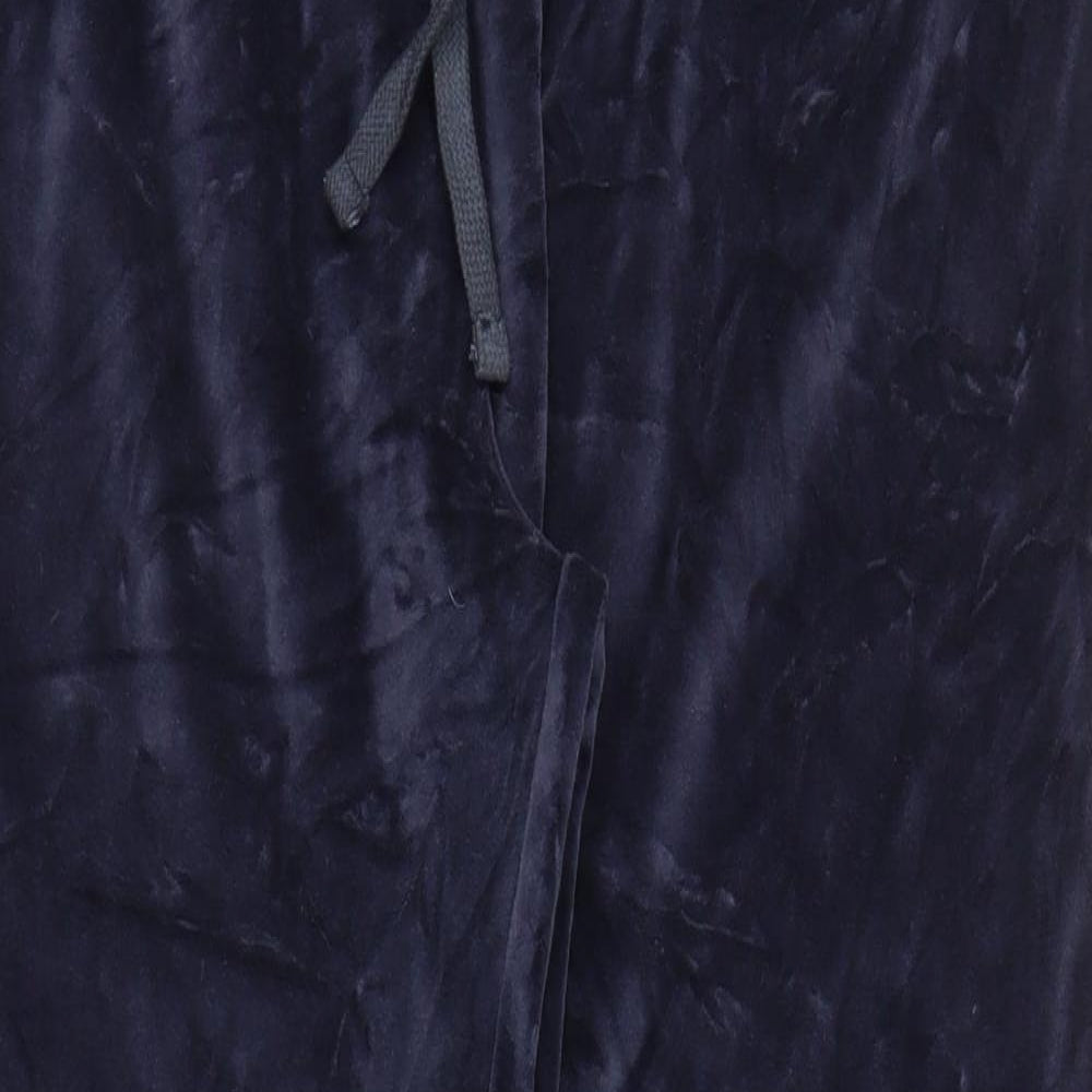 M&Co Womens Blue   Sweatpants Trousers Size 16 L27 in