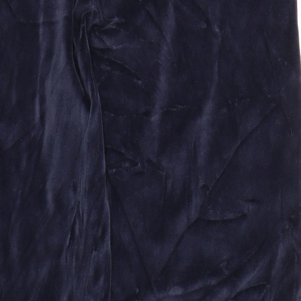 M&Co Womens Blue   Sweatpants Trousers Size 16 L27 in