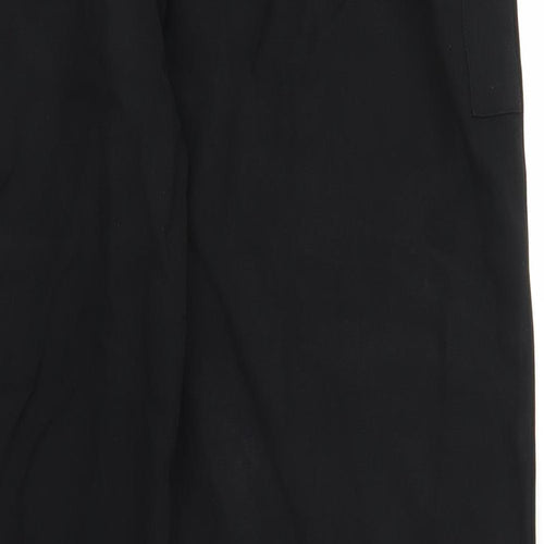 Preworn Womens Black   Trousers  Size 16 L28 in