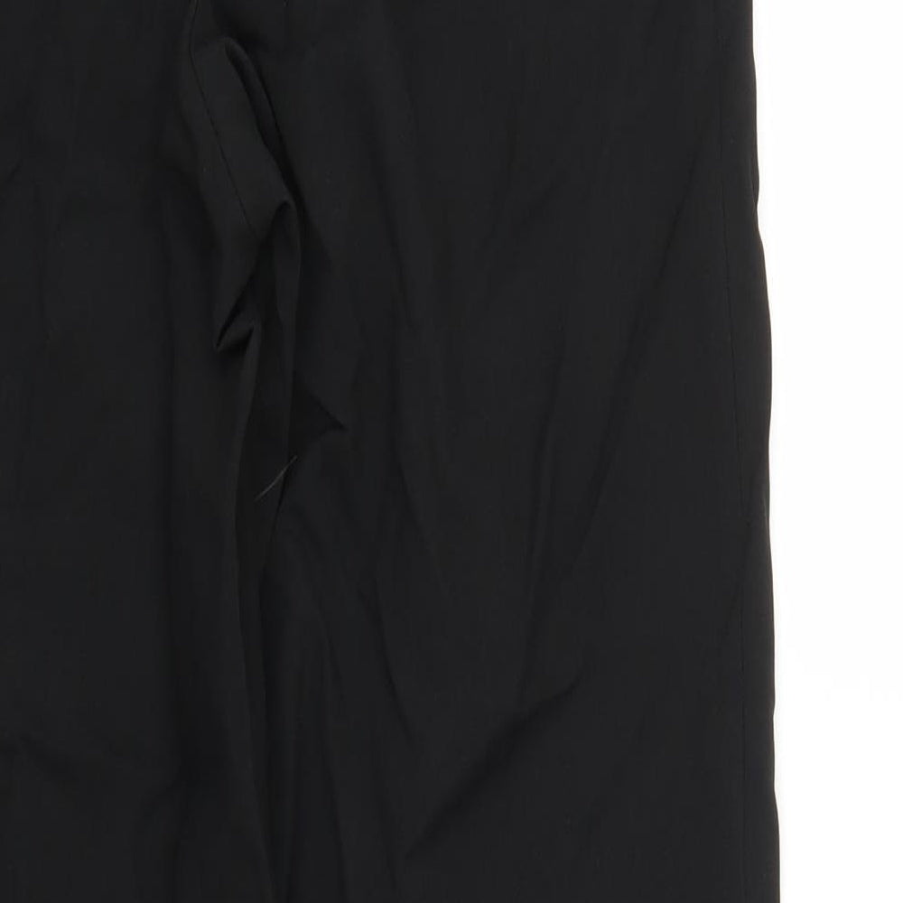 M&S Mens Black   Trousers  Size 32 in L31 in