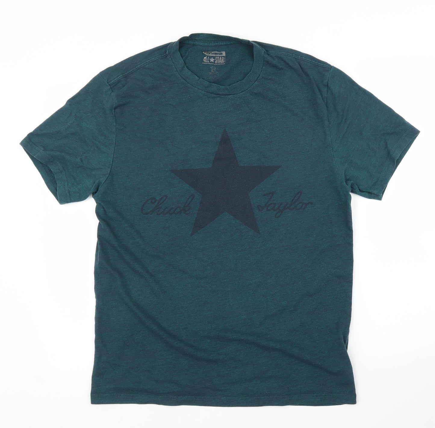 All Star Mens Green    T-Shirt Size M