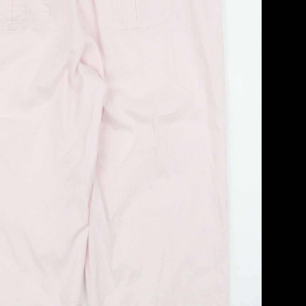BHS Womens Pink   Capri Trousers Size 16 L20 in