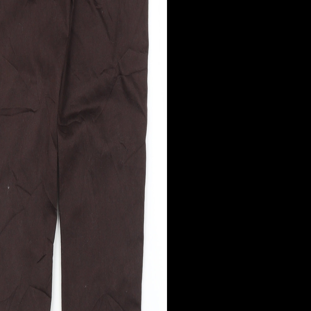M&S Womens Brown   Jegging Jeans Size 10 L25 in