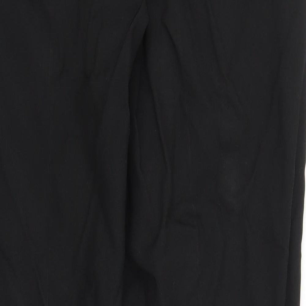 Peacocks Mens Black   Trousers  Size 34 in L29 in