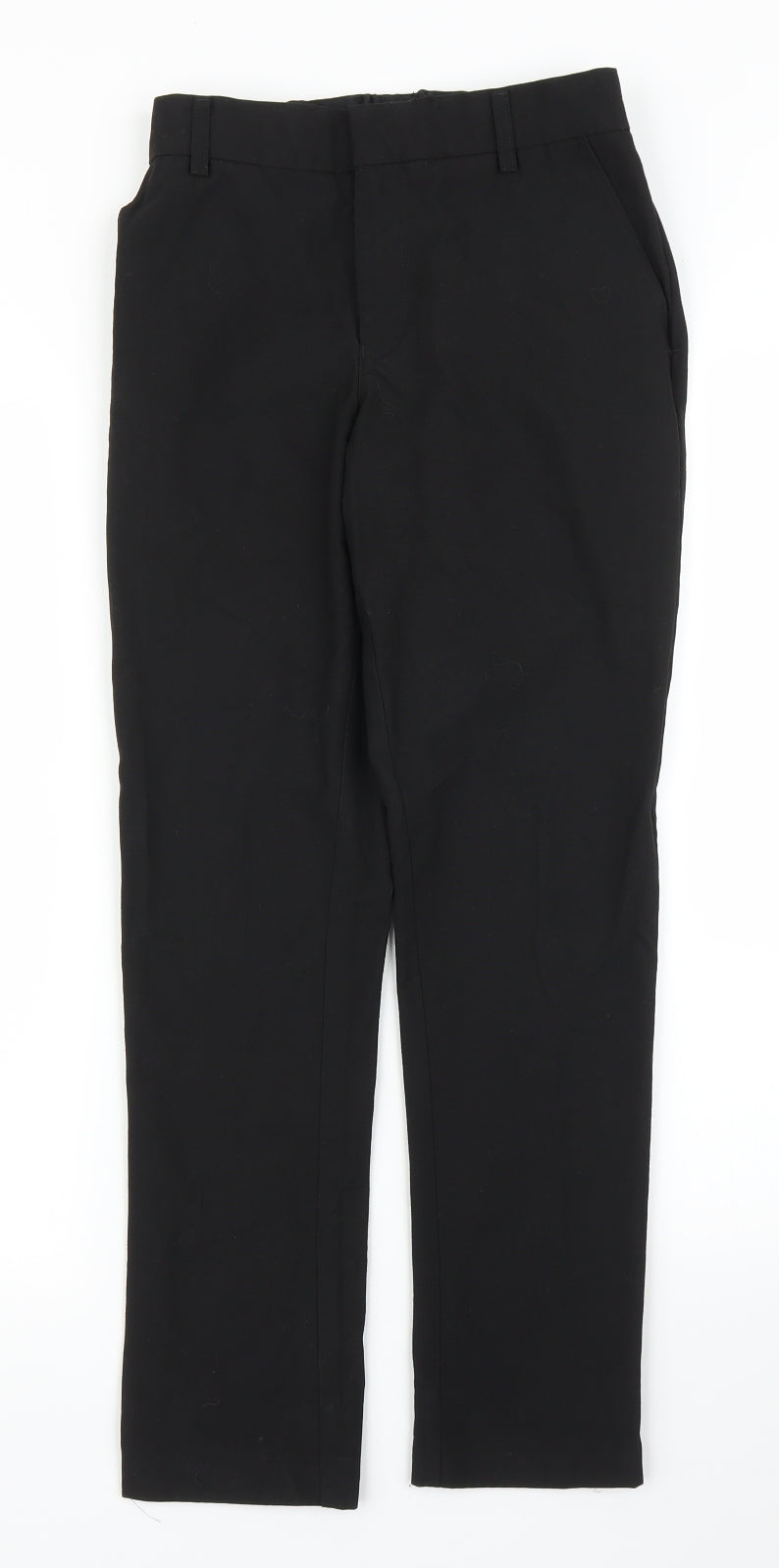 M&S Boys Black   Carpenter Trousers Size 11-12 Years