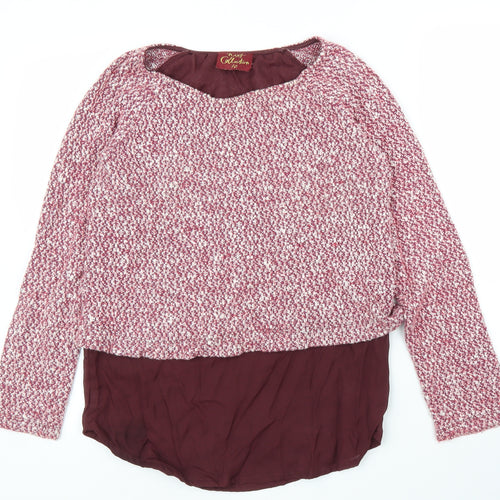 NEXT Womens Purple   Basic Blouse Size 10