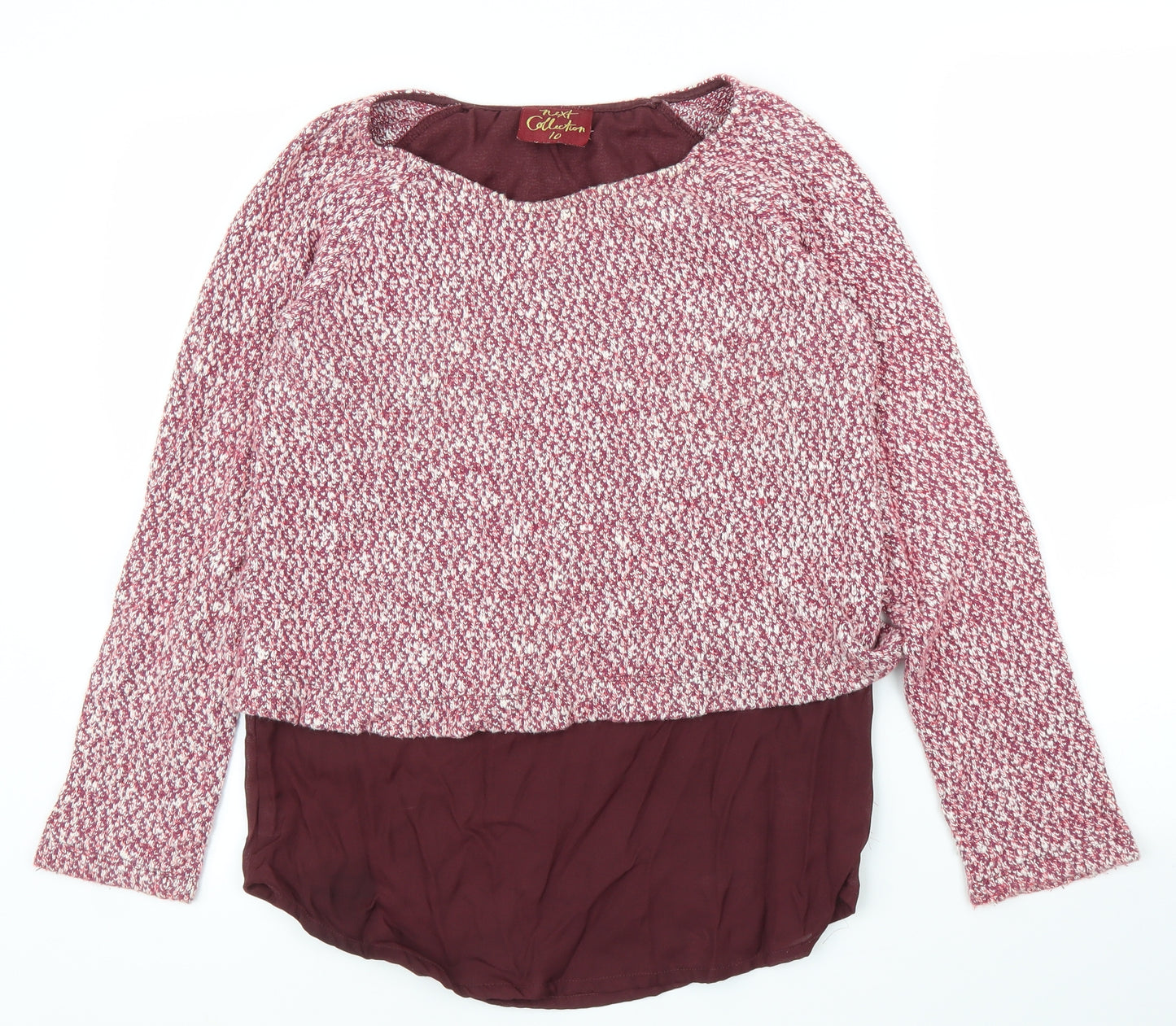NEXT Womens Purple   Basic Blouse Size 10