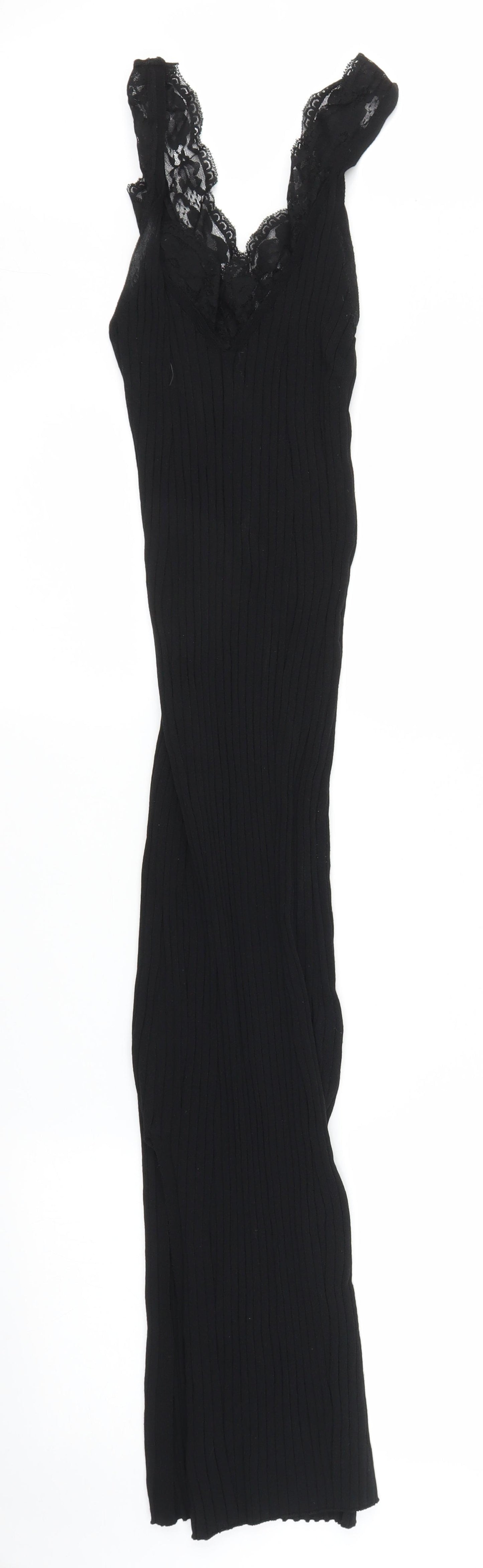 Topshop Womens Black   Bodycon  Size S