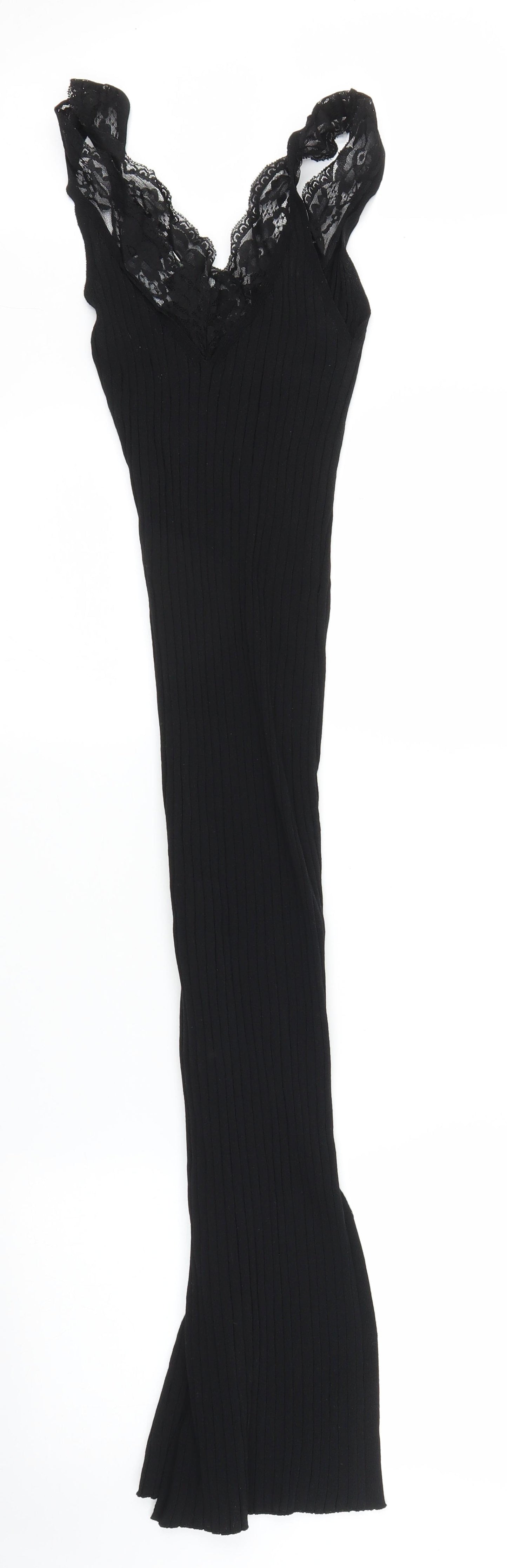 Topshop Womens Black   Bodycon  Size S