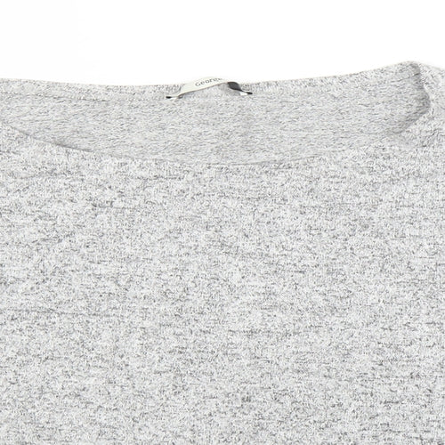 George Womens Grey   Basic Blouse Size 16