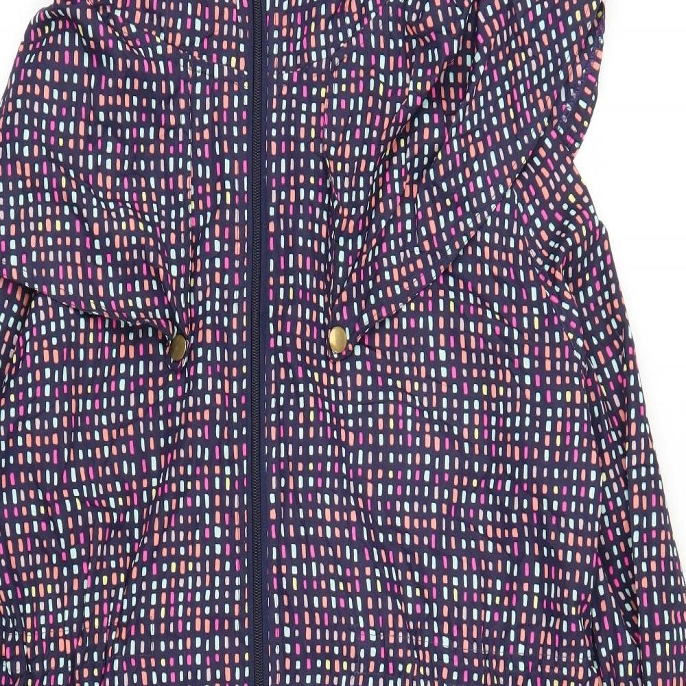 Primark Womens Purple   Parka Coat Size M