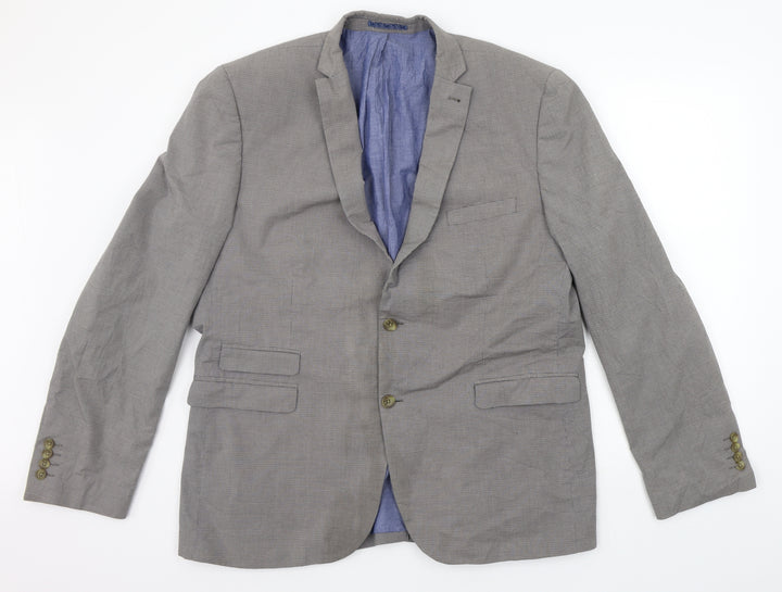 NEXT Mens Grey Jacket Suit Jacket Size S