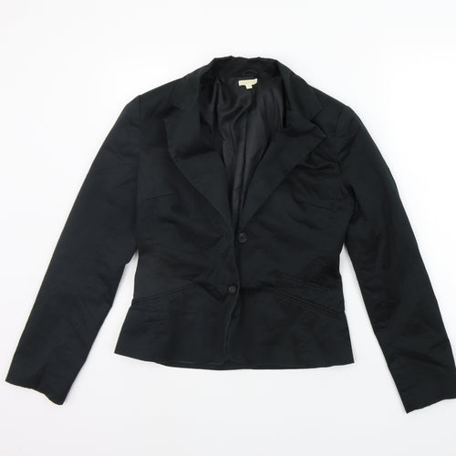 b.young Womens Black   Jacket Suit Size 10