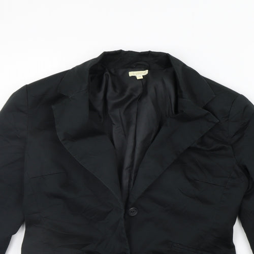 b.young Womens Black   Jacket Suit Size 10