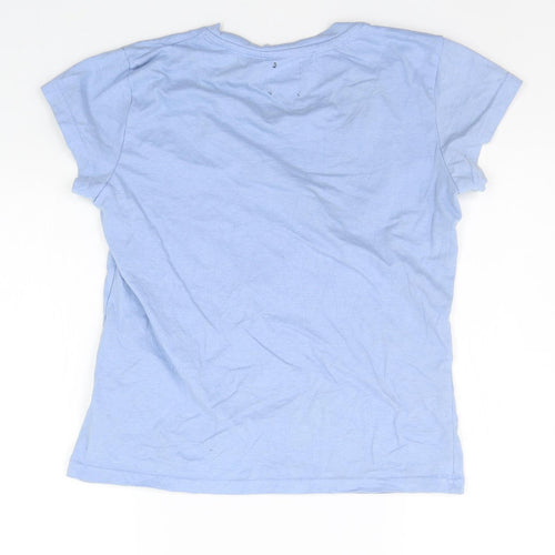 Disney Womens Blue   Basic T-Shirt Size M  - DISNEY