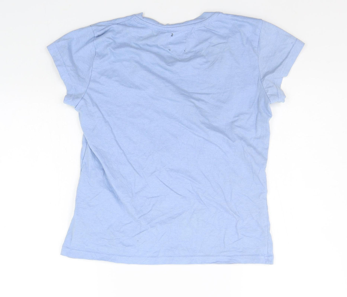 Disney Womens Blue   Basic T-Shirt Size M  - DISNEY