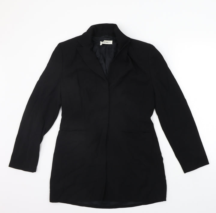 PLANET Womens Black Jacket Blazer Size 8