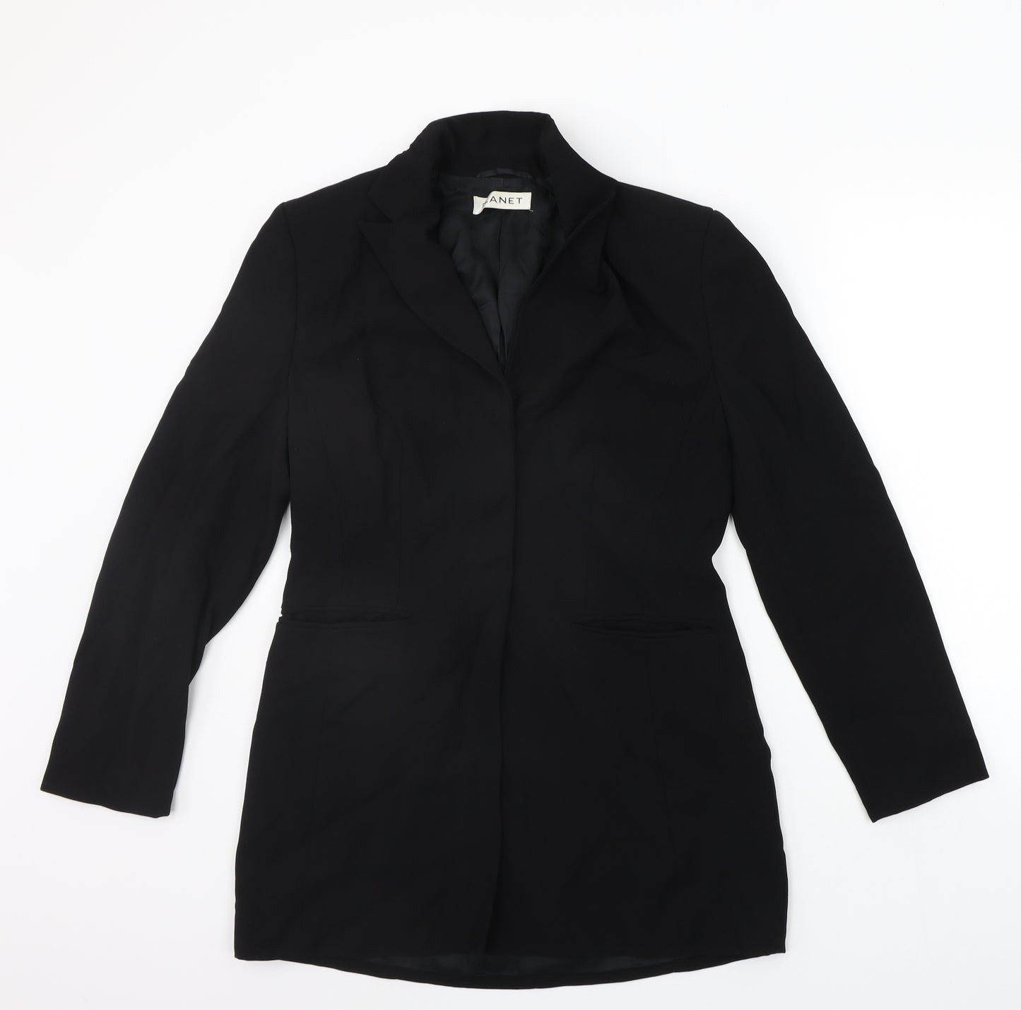 PLANET Womens Black   Jacket Blazer Size 8