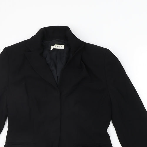 PLANET Womens Black   Jacket Blazer Size 8