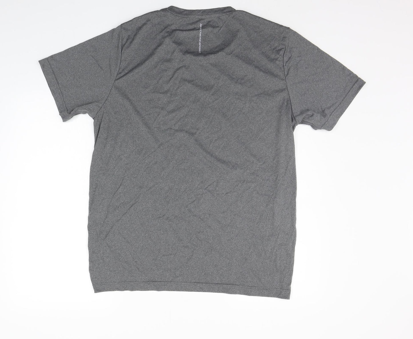 Sketchers  Mens Grey    T-Shirt Size XL