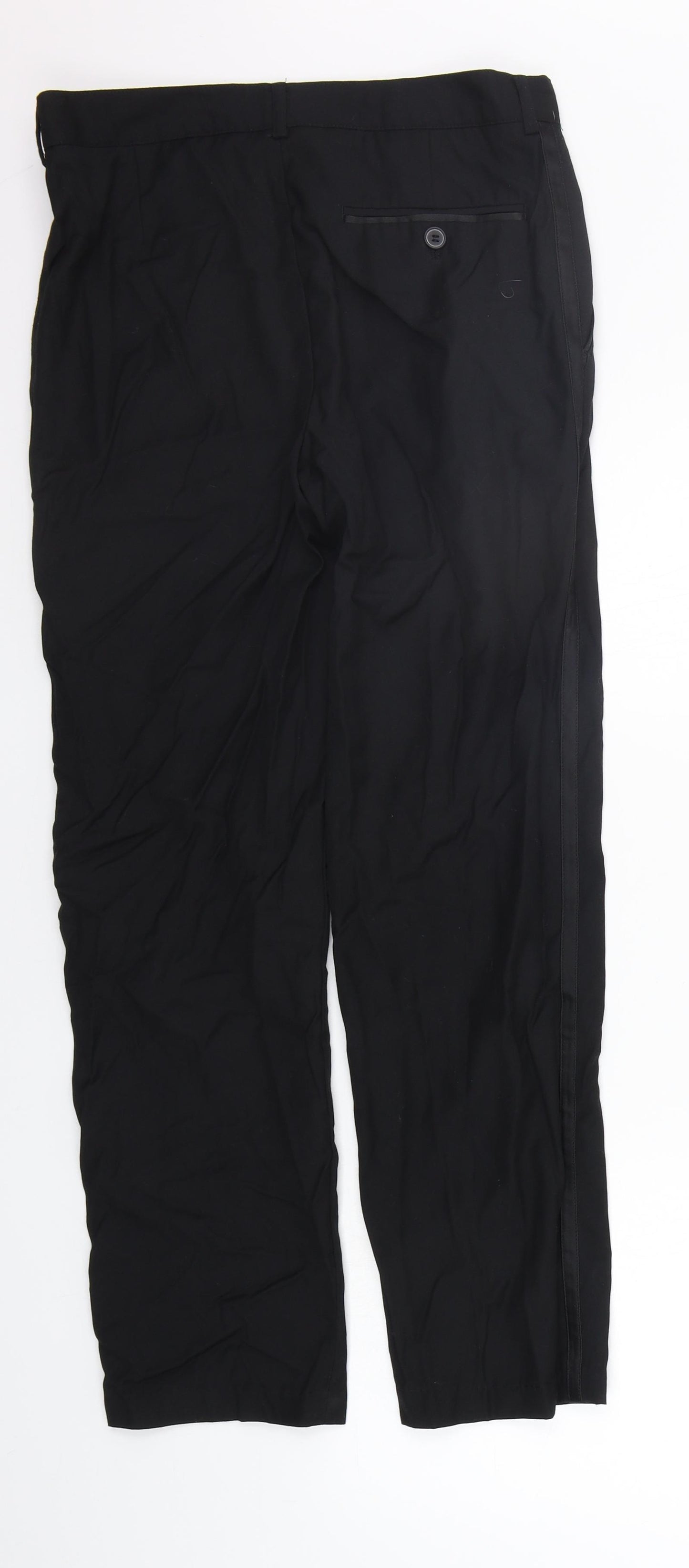 FLIPBACK Girls Black   Chino Trousers Size 13 Years