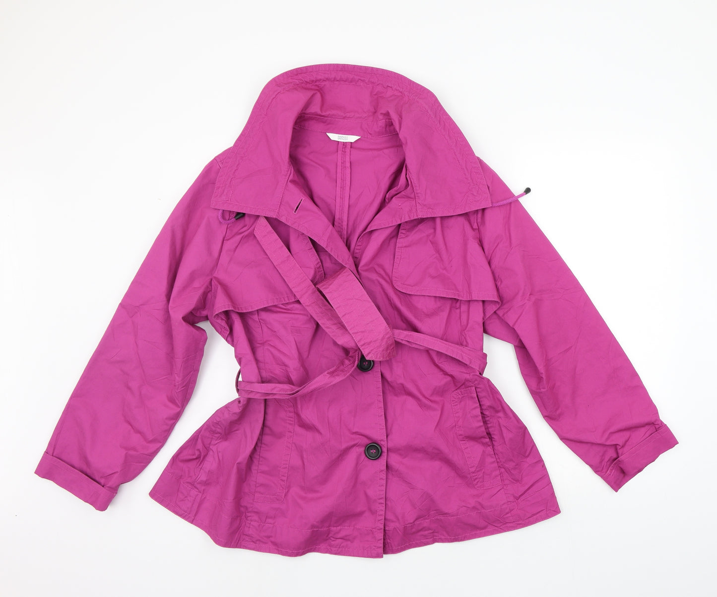 Marks and Spencer Womens Pink   Jacket Coat Size 20